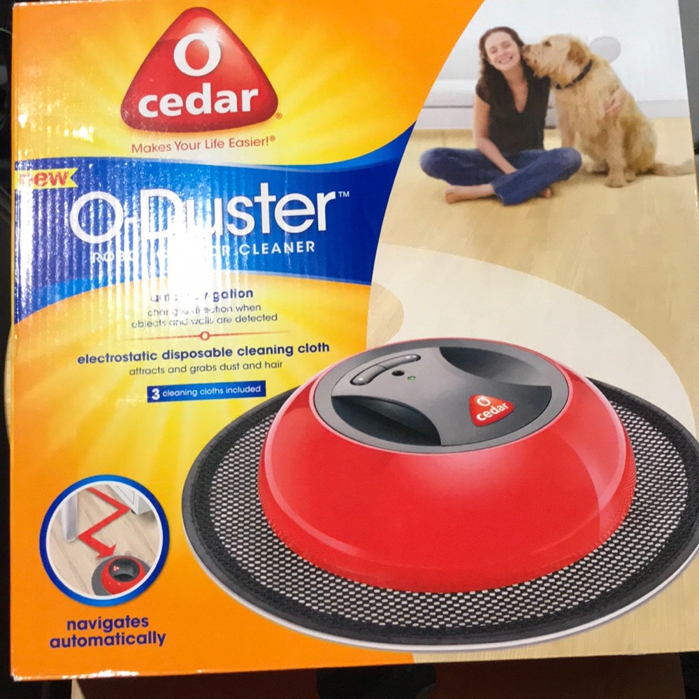 O Cedar Duster Robotic Floor Cleaner Hardwood Auto Navigation